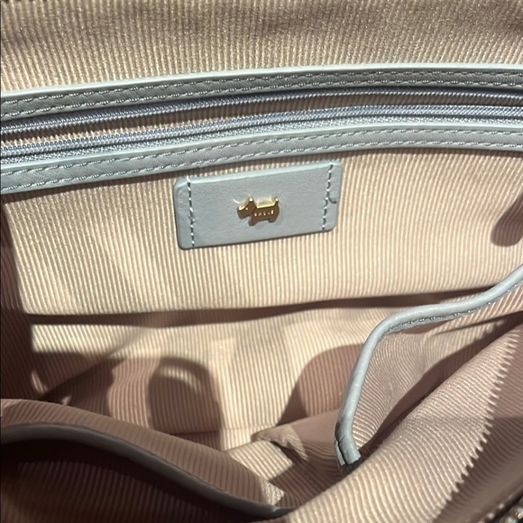 Radley London Blue Leather Tote Bag - Picture 6 of 8